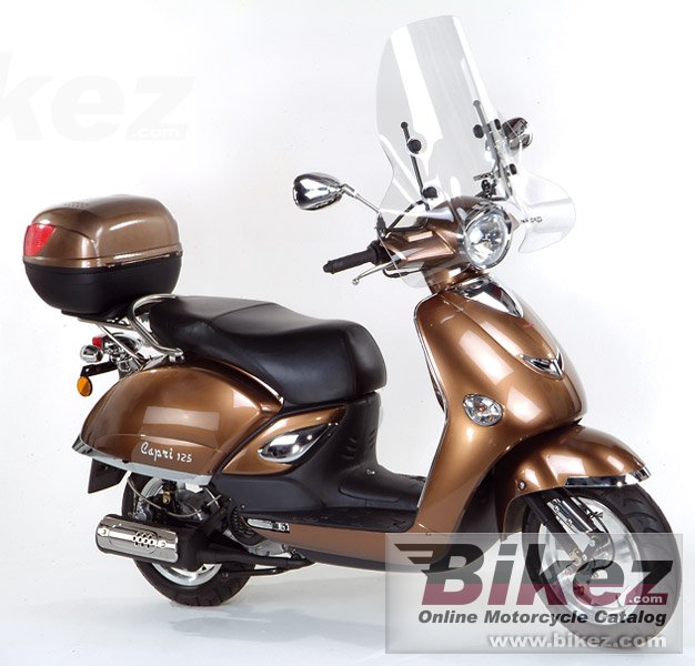 Big Tauris capri 125 4t picture and wallpaper from Bikez.com